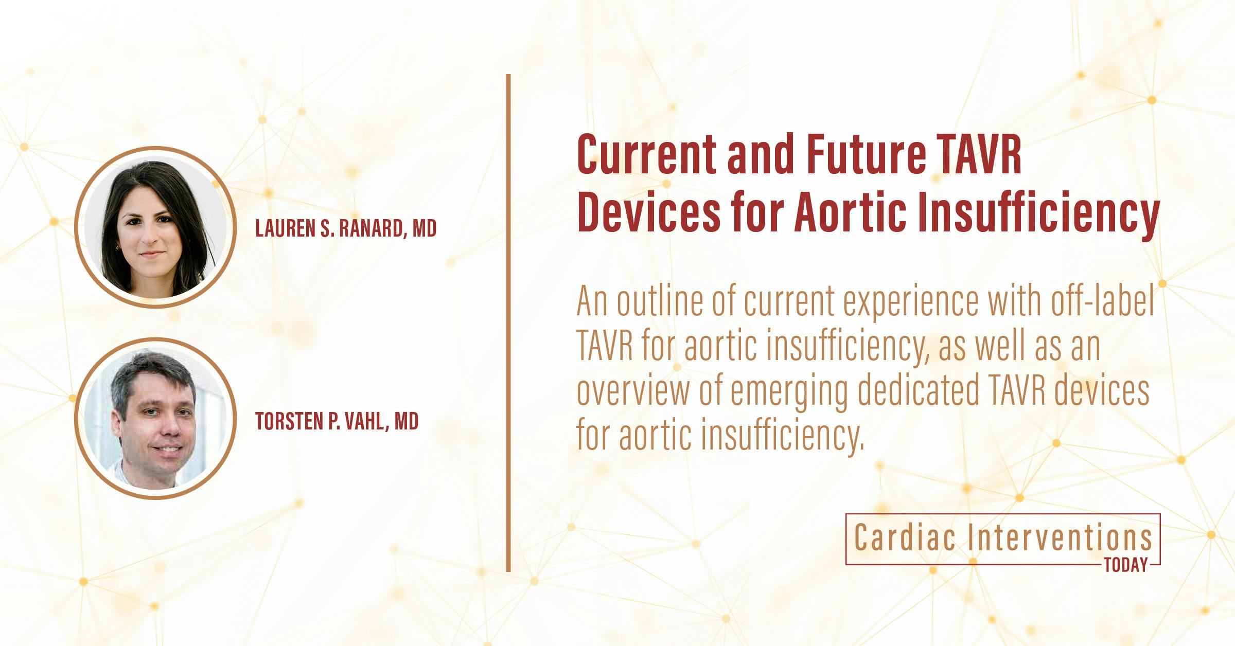 Current and Future TAVR Devices for Aortic Insufficiency - Cardiac ...